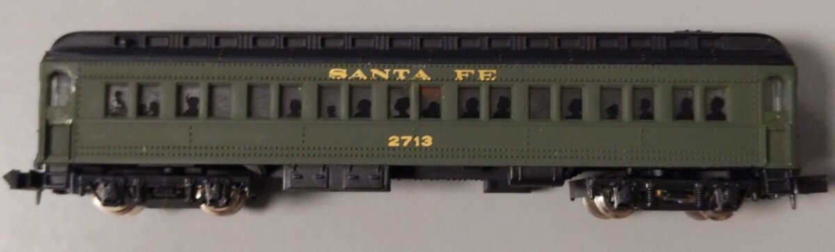 Bachmann 5613 Santa Fe Passenger Coach Car EX/Box