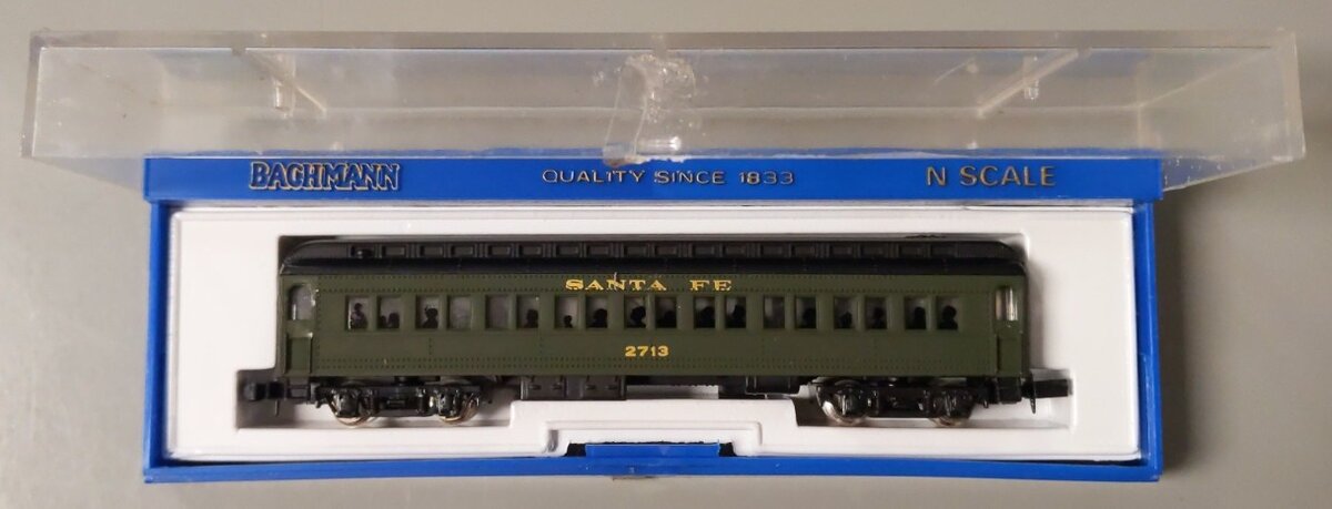 Bachmann 5613 Santa Fe Passenger Coach Car EX/Box