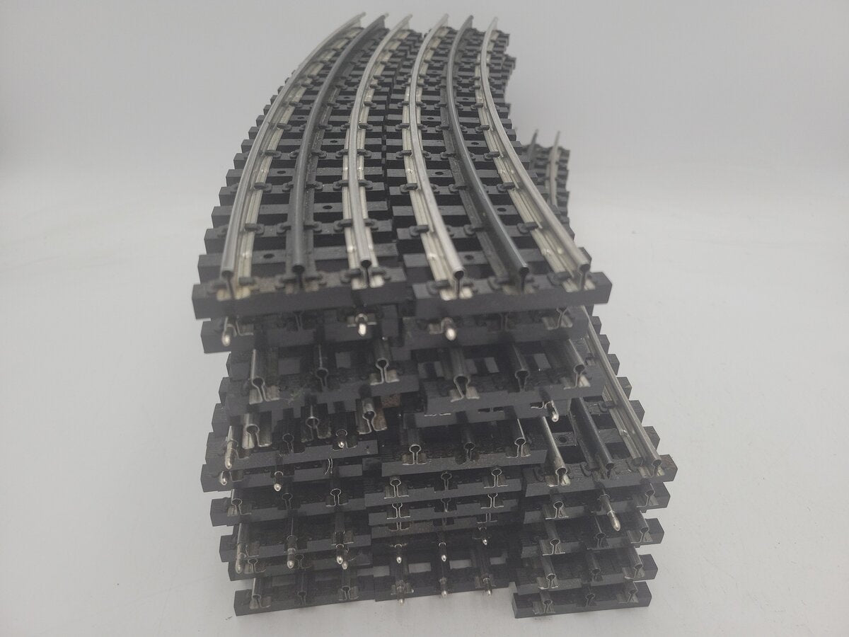 K-Line O Gauge Super K 14" Curved Track Sections (25) VG