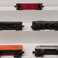 Lionel Vintage O Freight Cars: X1004, 6465, 1002, 6456, 3309 [5] VG