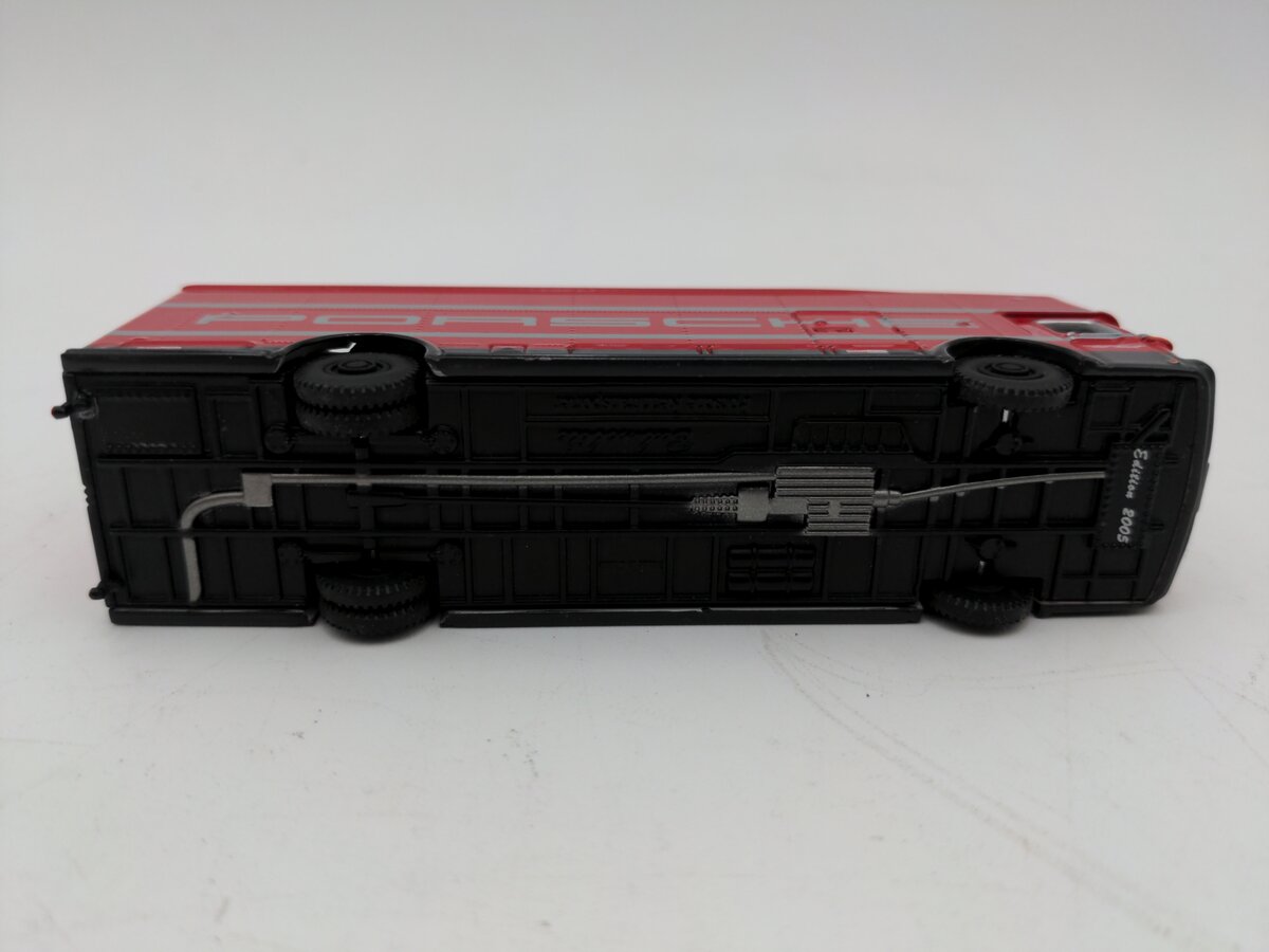 Schuco 2005 1:87 Diecast Porsche Renntransporter VG