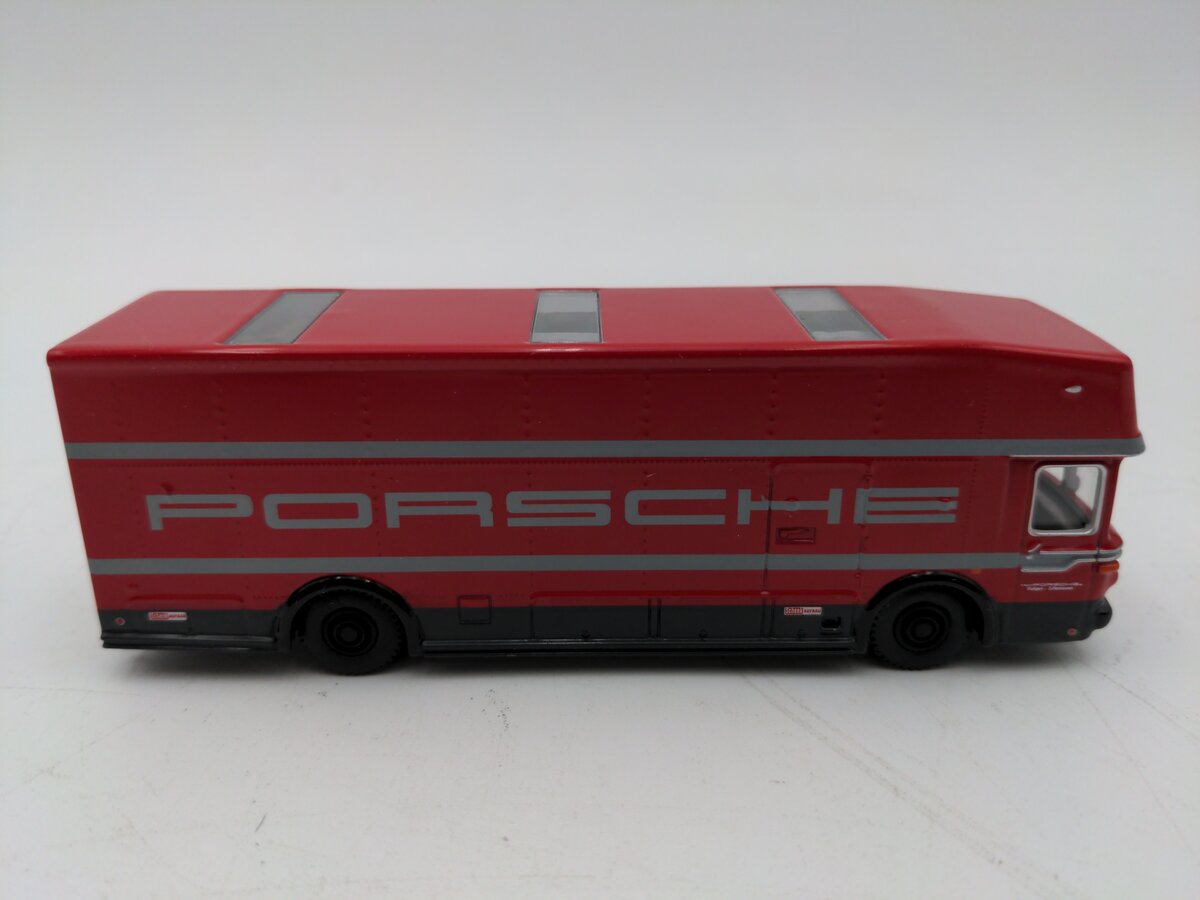 Schuco 2005 1:87 Diecast Porsche Renntransporter VG