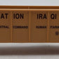 K-Line K9362O Gauge Operation Iraqi Freedom Gondola EX