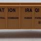 K-Line K9362O Gauge Operation Iraqi Freedom Gondola EX