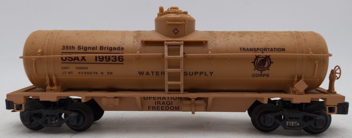 K-Line K19936 Operation Iraqi Freedom Tank Car 35th Signal Brigade EX