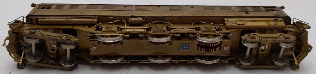 Alco Models E-105 HO Brass Pennsylvania P-5A Electric Locomotive - Unpainted VG/Box