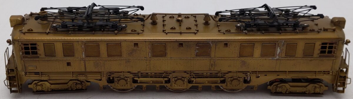 Alco Models E-105 HO Brass Pennsylvania P-5A Electric Locomotive - Unpainted VG/Box