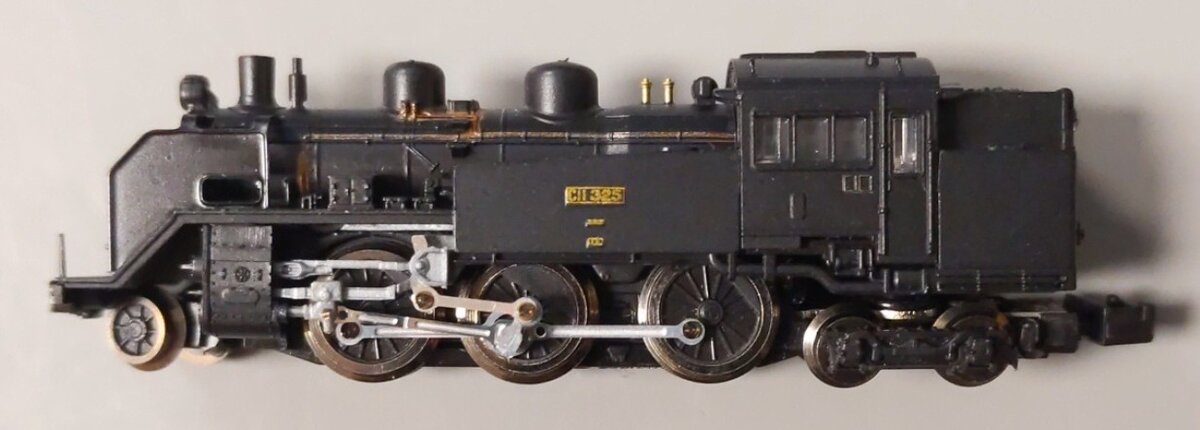 Rokuhan T019-2 Z ScaleMoka Railway C11 2-6-4 Steam Locomotive #325 LN/Box