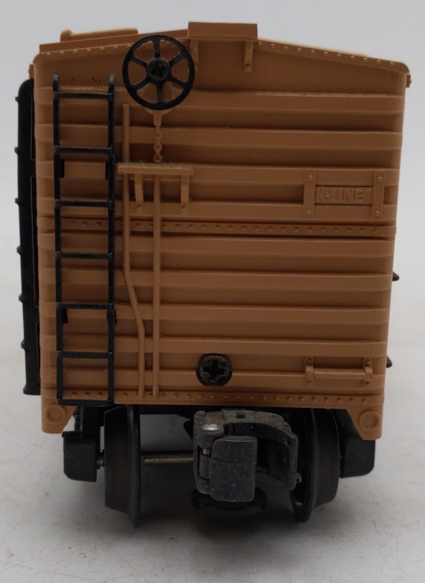 K-Line K641-8018 O Gauge Operation Iraqi Freedom Boxcar w/Machine Guns & Sound EX