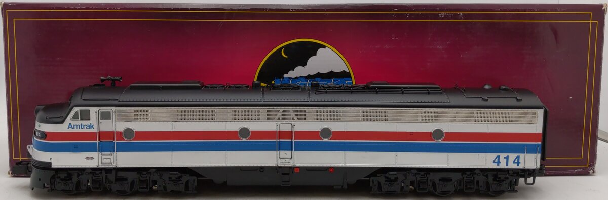 MTH 20-20850-1 Amtrak E-8 A Unit Diesel Engine w/ ProtoSound 3.0 #414 EX/Box