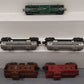 Lionel Vintage O Freight Cars: 6357, 6361, 6457, 6465, 6465 [5] VG
