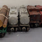 Lionel Vintage O Freight Cars: 6357, 6361, 6457, 6465, 6465 [5] VG