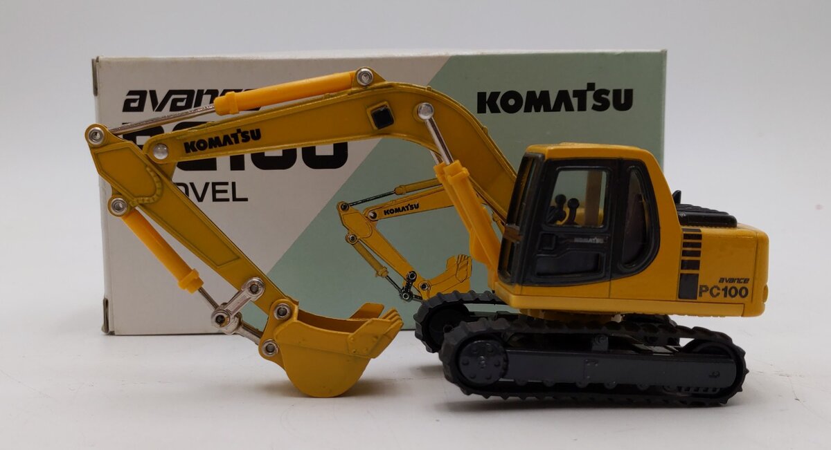 Komatsu 1:50 Scale Diecast Avance PC100 Shovel EX/Box