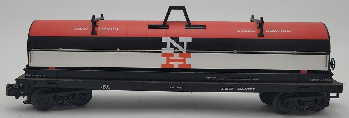 MTH 20-98213 O Gauge New Haven Coil Car with Coils #62004 EX