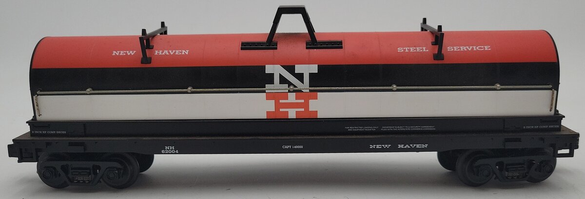 MTH 20-98213 O Gauge New Haven Coil Car with Coils #62004 EX