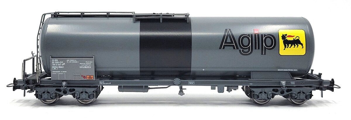 HAG 382 HO Scale SBB Agip Tank Car LN/Box