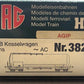 HAG 382 HO Scale SBB Agip Tank Car LN/Box