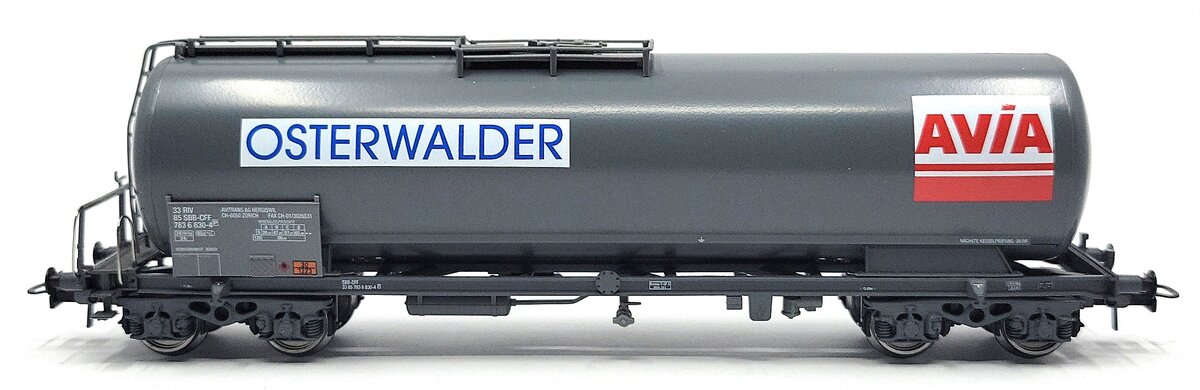 HAG 382 HO Scale SBB AVIA Tank Car LN/Box