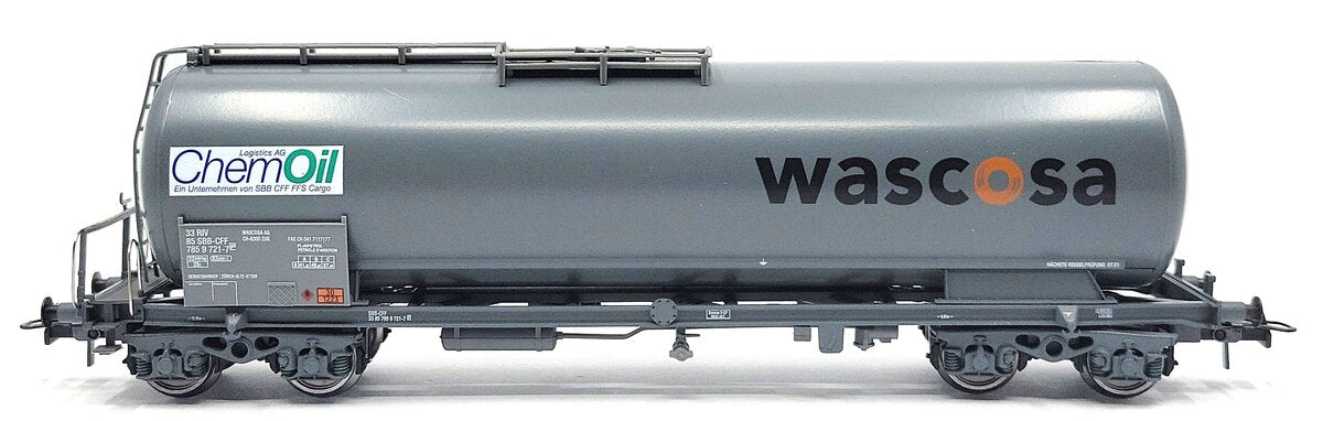 HAG 382 HO Scale SBB Wascosa Tank Car LN/Box