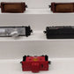 Lionel O Gauge Assorted Freight Cars; 6116, 19308, 35792, 15082, 83662, [5] EX