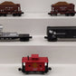 Lionel O Gauge Assorted Freight Cars; 6116, 19308, 35792, 15082, 83662, [5] EX