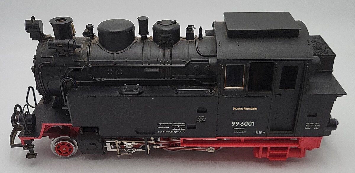 LGB 2080 G Scale Deutsche Reichsbahn 2-6-2 Steam Locomotive #96001 EX