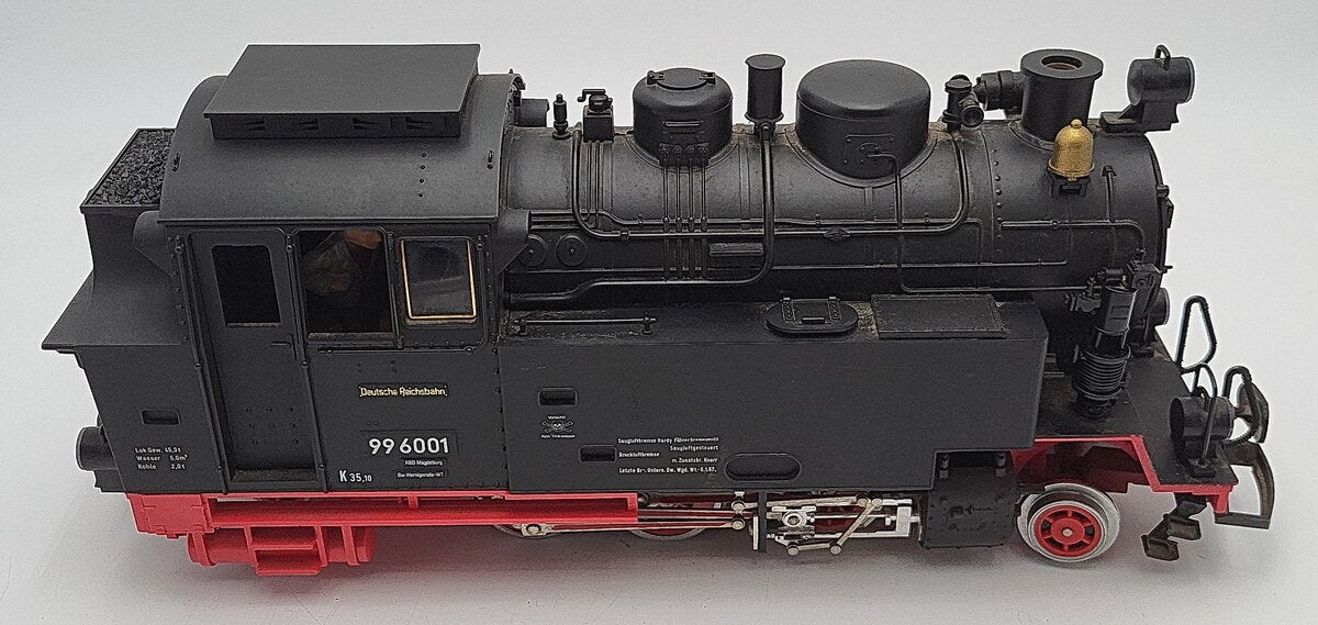 LGB 2080 G Scale Deutsche Reichsbahn 2-6-2 Steam Locomotive #96001 EX