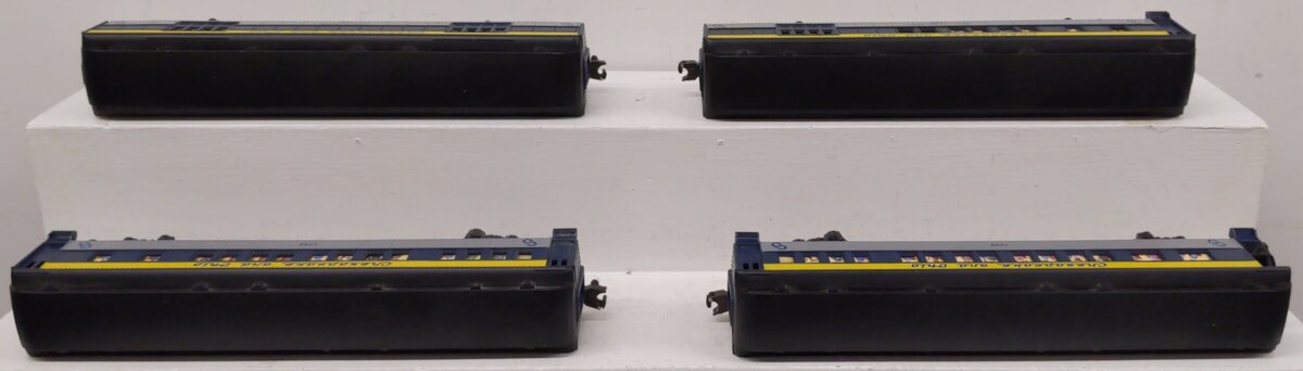 Williams 2521 O Gauge Chesapeake & Ohio 4-Car Madison Set EX