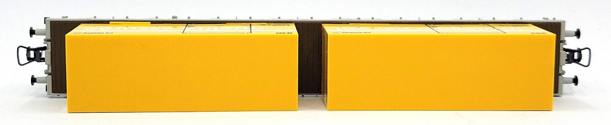 HAG 79 032 HO Scale SBB Flatcar w/ 2 LA POSTA Loads LN/Box