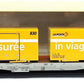 HAG 79 032 HO Scale SBB Flatcar w/ 2 LA POSTA Loads LN/Box