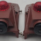 Lionel 6-2283 O/O27 Gauge Diecast Illuminated Bumpers (Set of 2) EX/Box