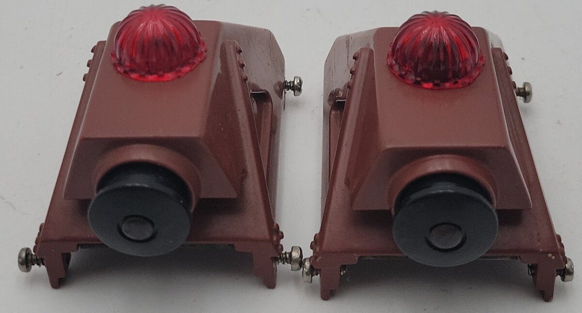 Lionel 6-2283 O/O27 Gauge Diecast Illuminated Bumpers (Set of 2) EX/Box