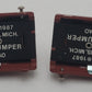 Lionel 6-2283 O/O27 Gauge Diecast Illuminated Bumpers (Set of 2) EX/Box