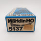 Marklin 5137 HO Metal Track 2-Way Swich Turnout (Pack of 2) EX/Box