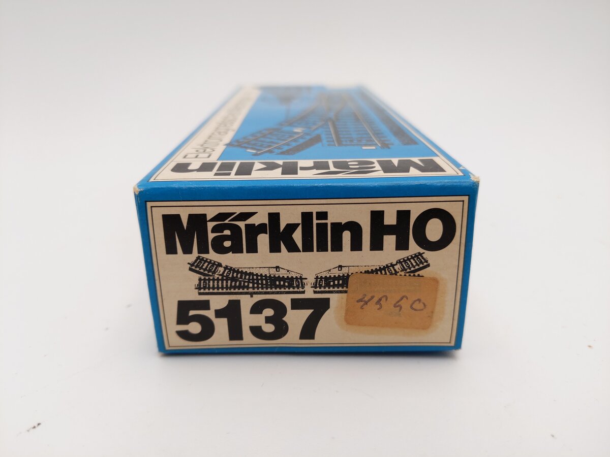 Marklin 5137 HO Metal Track 2-Way Swich Turnout (Pack of 2) EX/Box