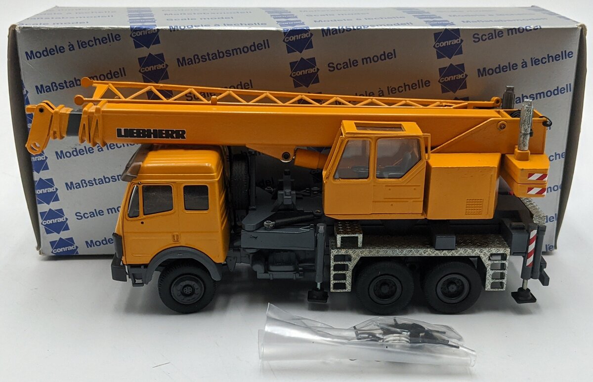 Conrad 3088 1:50 Scale Diecast Liebherr LTF 1030-3 Mobile Crane NIB