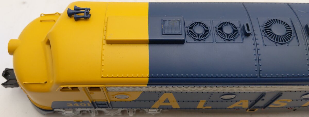 MTH 30-20393-1 O Gauge Alaska E-8 AA Diesel Engine Set w/ PRS 3.0 #2401, #2402 EX/Box