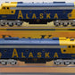 MTH 30-20393-1 O Gauge Alaska E-8 AA Diesel Engine Set w/ PRS 3.0 #2401, #2402 EX/Box