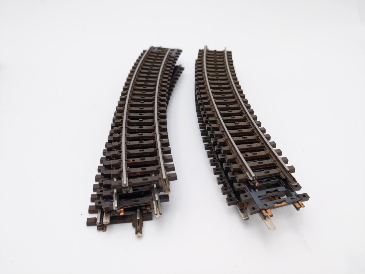 Marklin HO K Track Straight & Curved Track Sections [43] EX