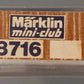 Marklin 8716 Z Scale DB 2nd Class Commuter Passenger Car LN/Box