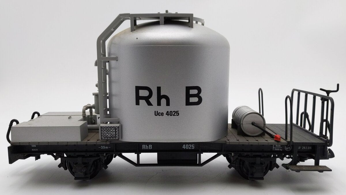 LGB 4025 G Scale RhB Tank Car #4025 EX/Box