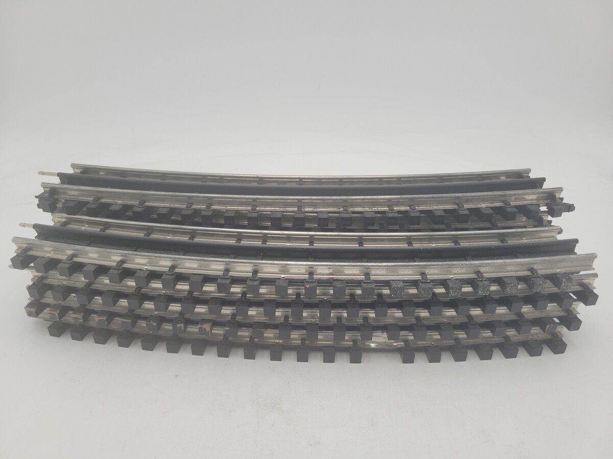 K-Line O Guage Assorted Supersnap & Super K 14" Track Sections (9) VG