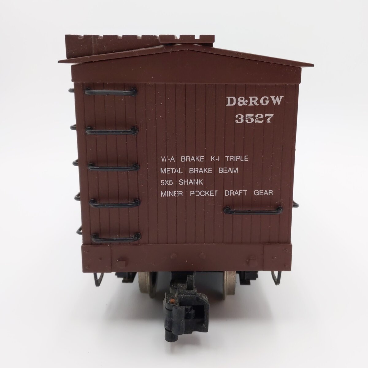 Bachmann 93318 G Scale Denver & Rio Grande Western Boxcar #3527 VG