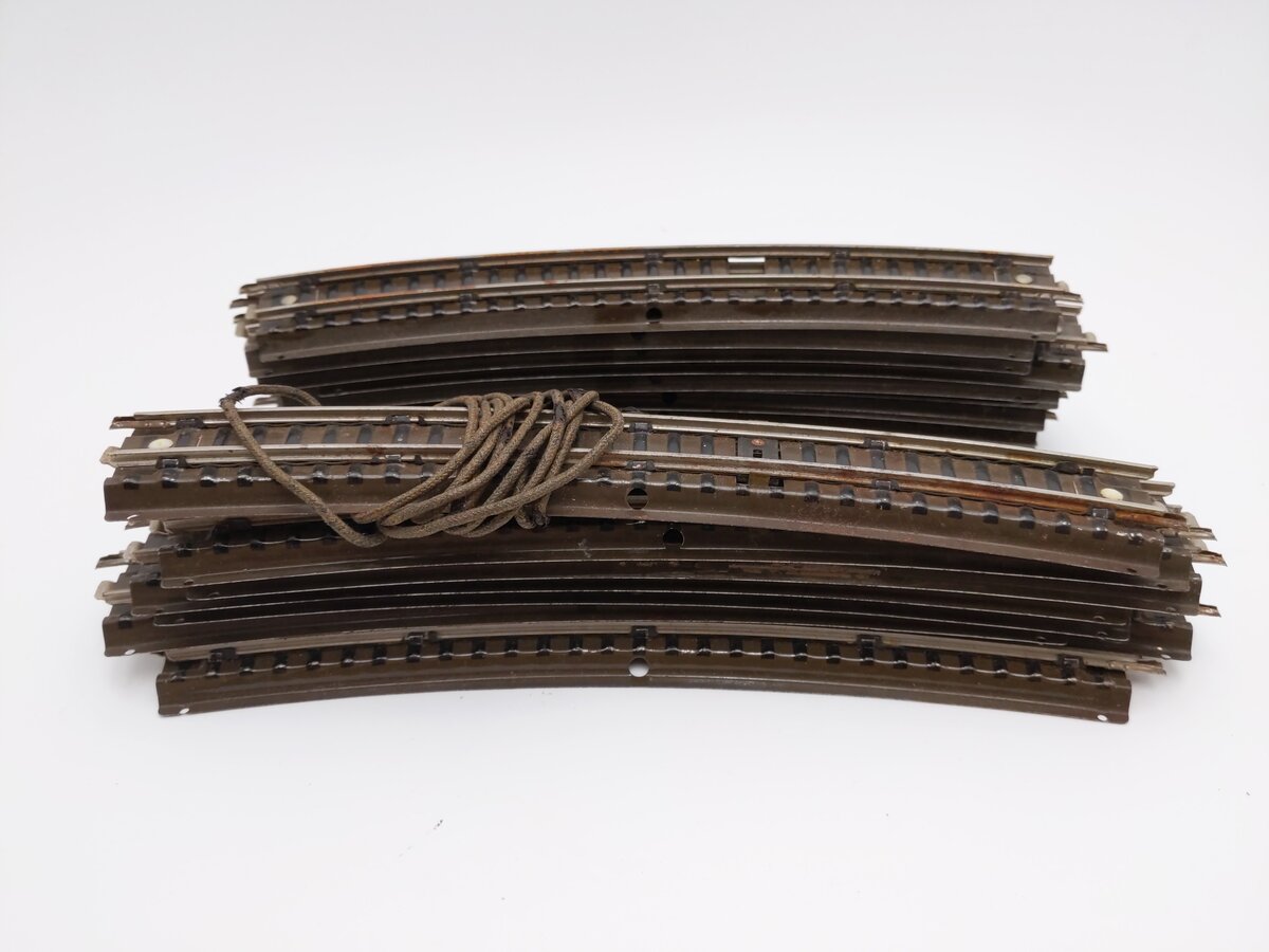 American Flyer Vintage HO Straight & Curved Track Sections [18] VG