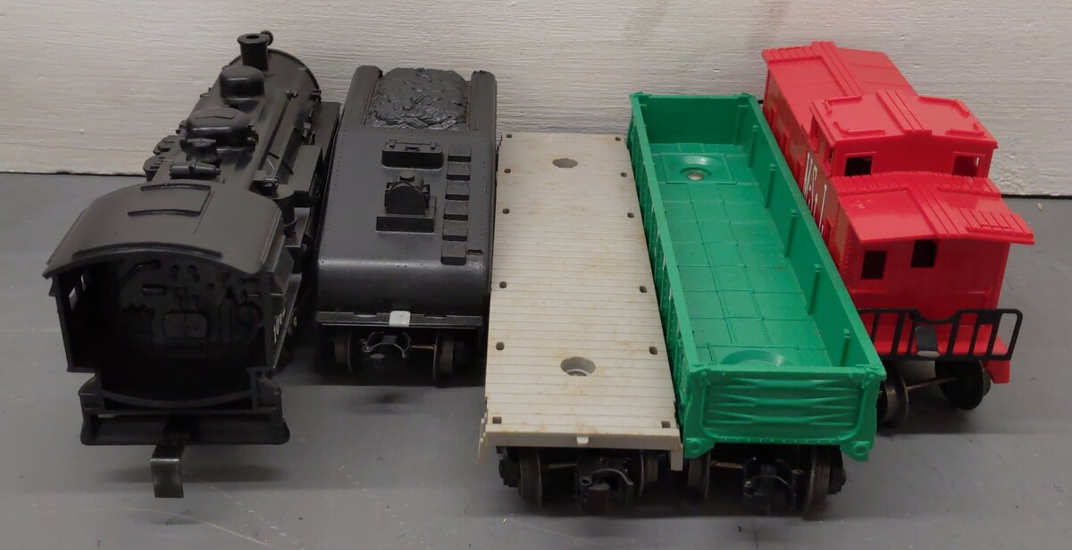 Lionel 19439 Vintage O Steam Freight Set w/ Headlight VG/Box