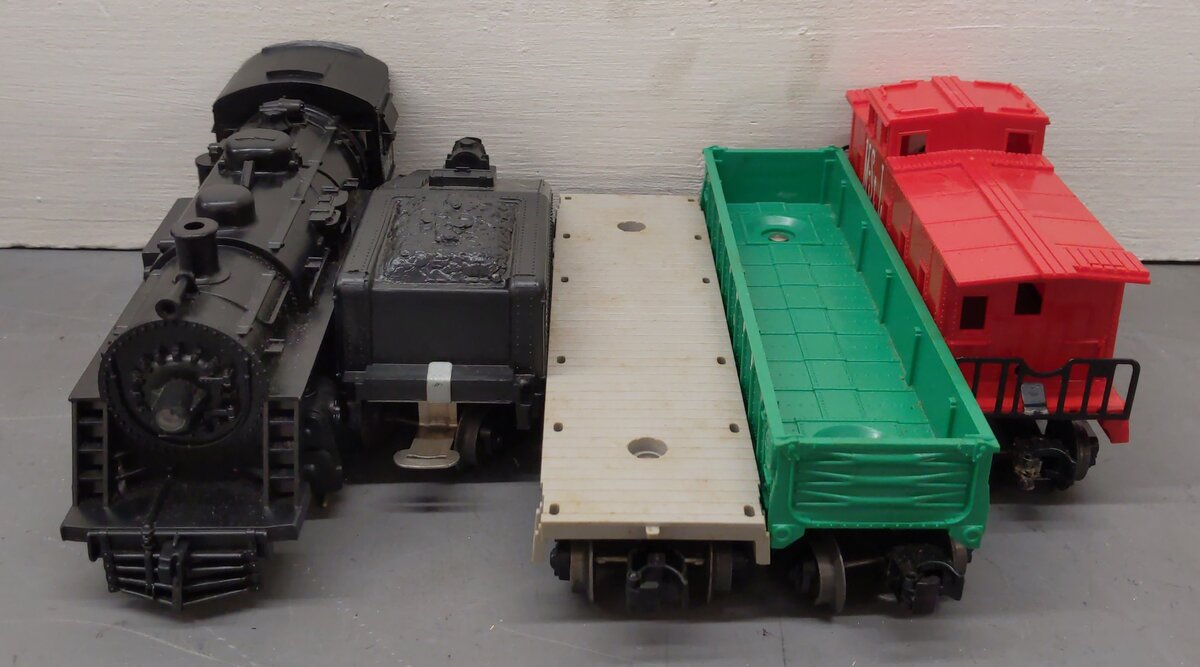 Lionel 19439 Vintage O Steam Freight Set w/ Headlight VG/Box