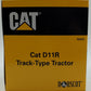 Norscot 55025 1:50 Diecast Caterpillar D11-R Track-Type Construction Bulldozer NIB