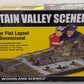 Woodland Scenics S928 HO Scale Mountain Valley Scenery Kit VG/Box