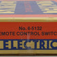Lionel 6-5132 O O31 Right Hand Remote Control Switch Turnout VG/Box
