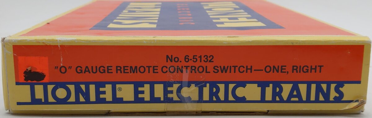 Lionel 6-5132 O O31 Right Hand Remote Control Switch Turnout VG/Box